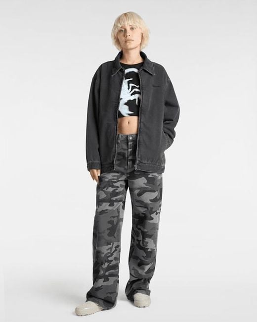 Vans Black Sirelle Puddle-Hose Mit 5 Taschen, Damen, Größe