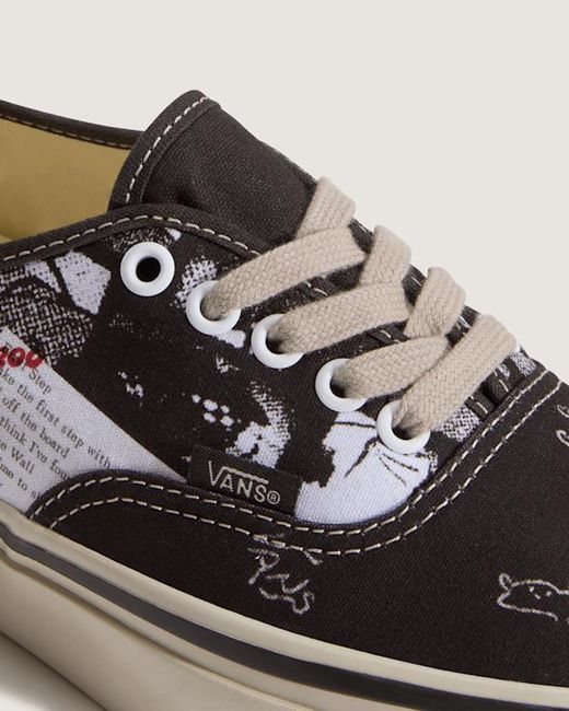 Vans Black Premium Authentic Shoes for men