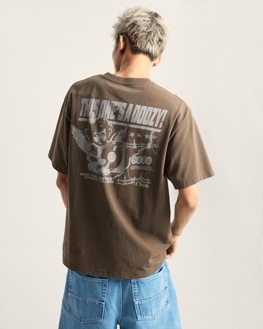 Vans Earthbound Tee, Grootte in het Brown voor heren