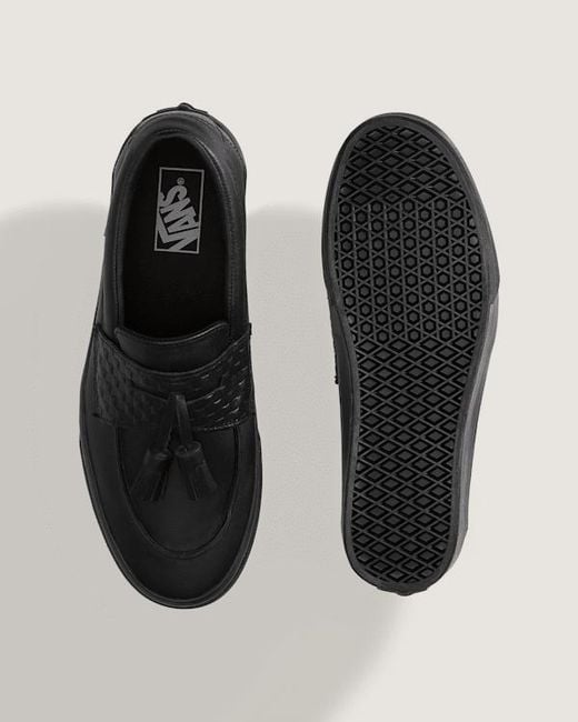 Vans Black Skate Loafer Shoes for men