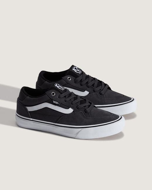 Vans Blue Skate Rowan Shoes for men