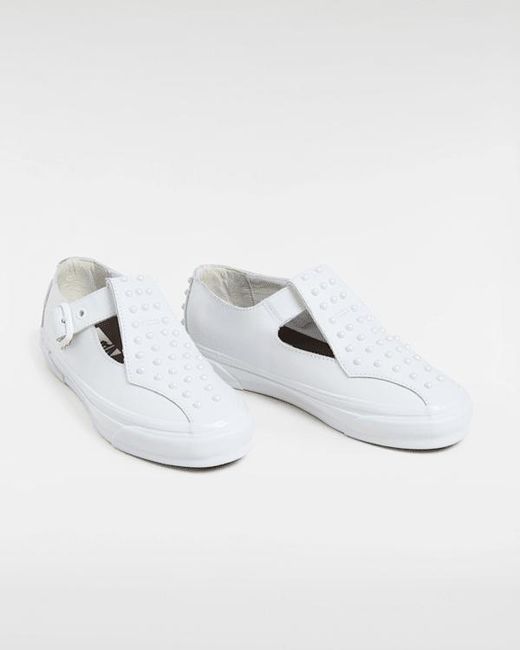 Vans White Premium Mary Jane Shoes for men
