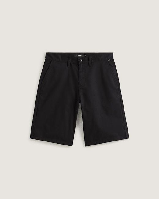 Vans Black Authentic Chino Loose Shorts for men