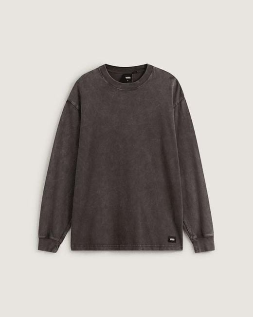 Vans Premium Langarm-T-Shirt, Herren, Größe in Gray für Herren