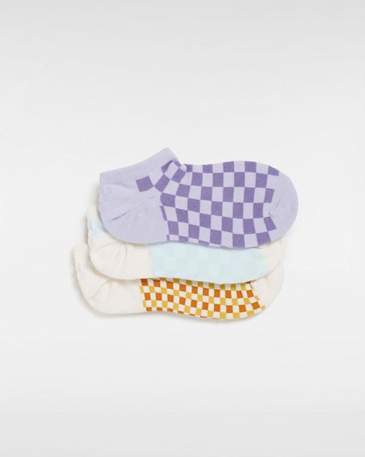 Calcetines Kick De (3 Par) Mujer, Talla Vans de color Blue