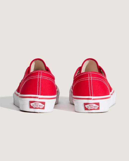 Vans Red Authentic Shoes for men