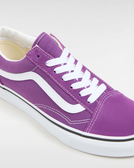 Vans Purple Old Skool Color Theory Schuhe