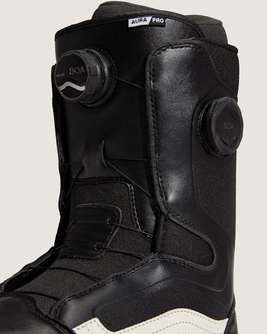 Vans Black Aura Pro Snowboard Boots for men