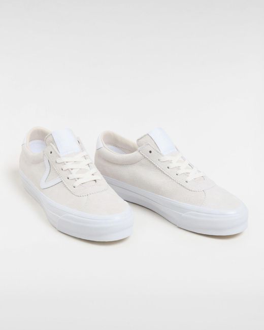 Vans White Premium Sport 73 Schuhe (Lx Pig Suede/) , Größe