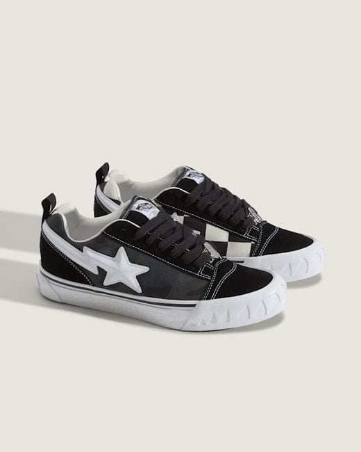 Vans Black X Bape Knu Skool for men