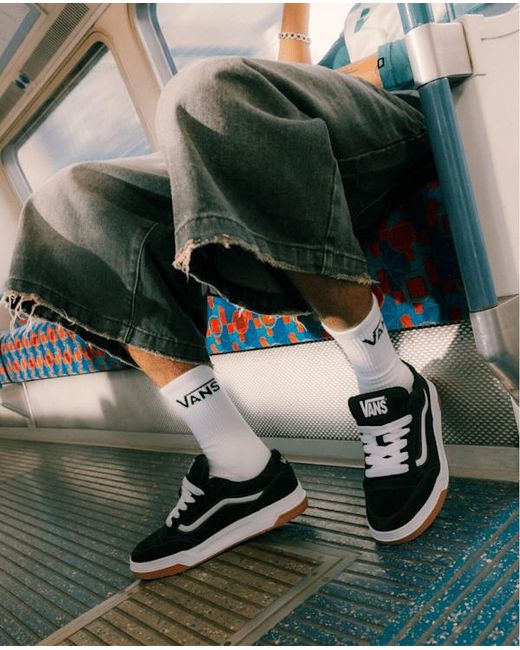 Vans Black Hylane Shoes for men