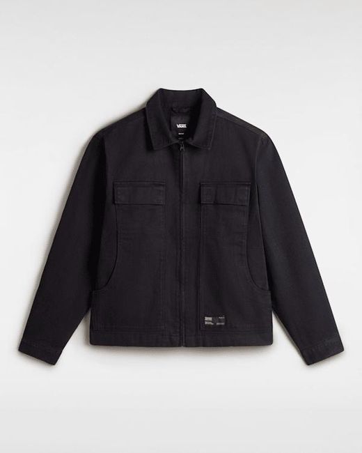 Vans Mcavoy Zip Station Jacke, Herren, Größe in Blue für Herren