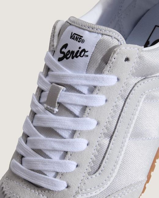 Vans White Super Lowpro Shoes for men