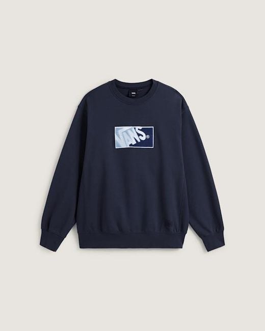 Maglione Girocollo Bicolore, Uomo, Taglia di Vans in Blue da Uomo