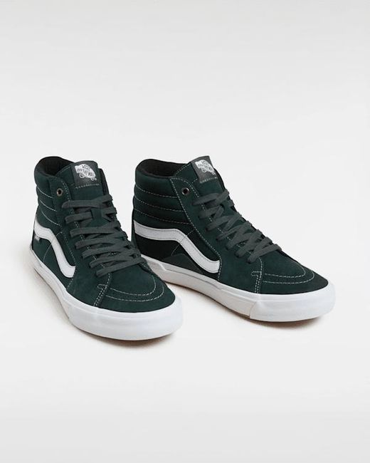 Vans Green Bmx Sk8-Hi Shoes for men