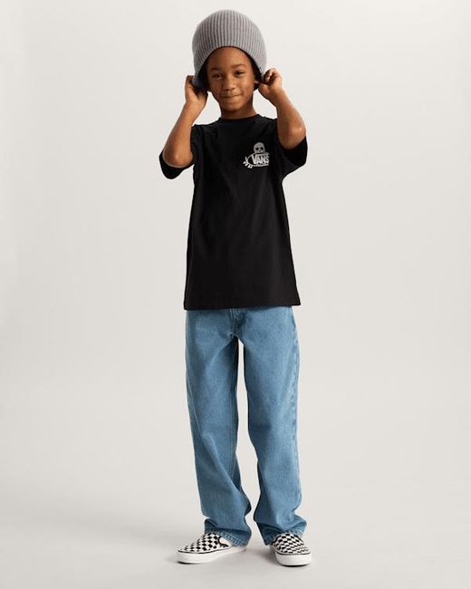 Vans Black Kids Framework T-Shirt (8-14 Years)