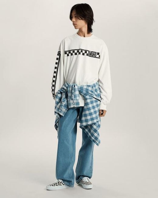Vans Natural Racing Long Sleeve Sweatshirt for men