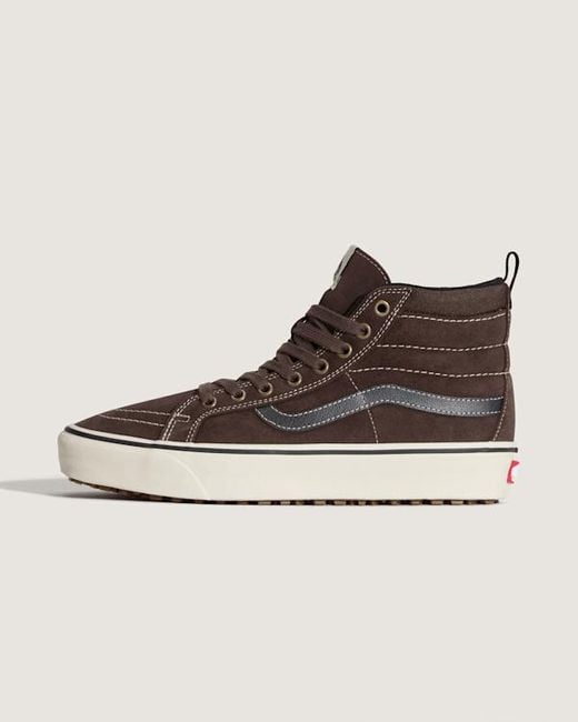 Vans Brown Sk8-Hi Insulated Shoes for men