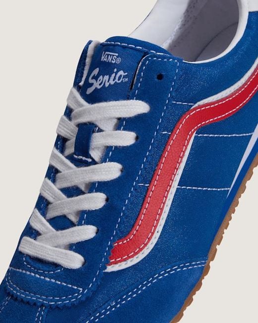 Vans Blue Super Lowpro Shoes for men