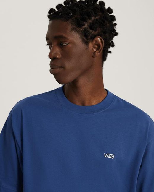 Vans Blue Left Chest Ii Logo T-Shirt for men