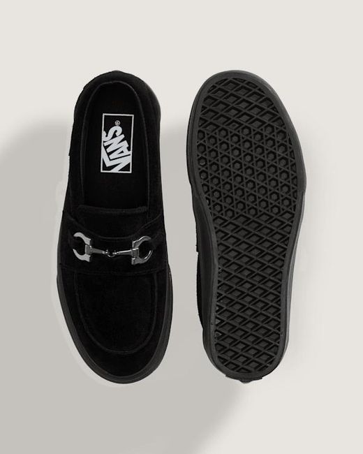 Vans Black Skate Loafer Shoes for men