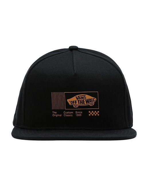 Vans Original Dna Snapback Hat in Black | Lyst UK