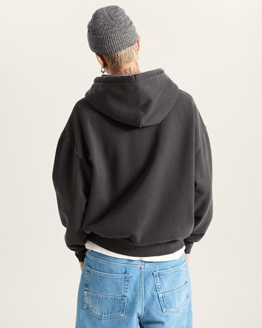 Sudadera Con Capucha Y Cremallera Premium, Hombre, Talla Vans de hombre de color Black