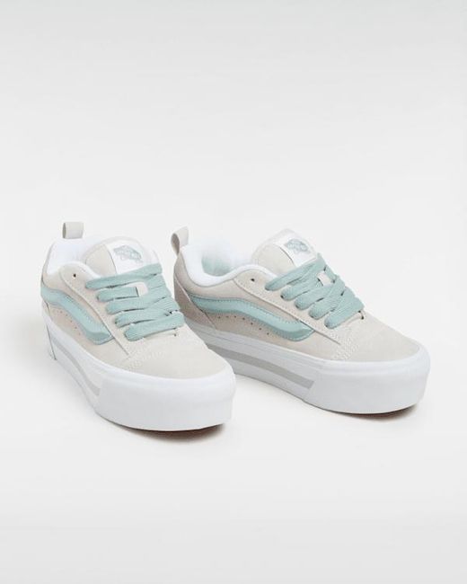 Vans Blue Knu Stack Schuhe, Frau, Größe