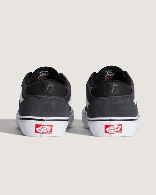Vans Blue Skate Rowan Shoes for men