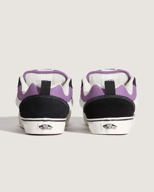 Vans Purple Knu Skool Shoes for men