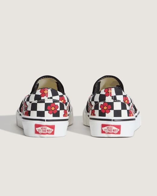 Vans White Classic Slip-On Shoes for men