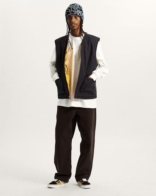 Vans Blue Raw Instinct Vest for men