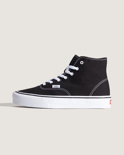 Vans Black Authentic Hi 2.0 Shoes for men