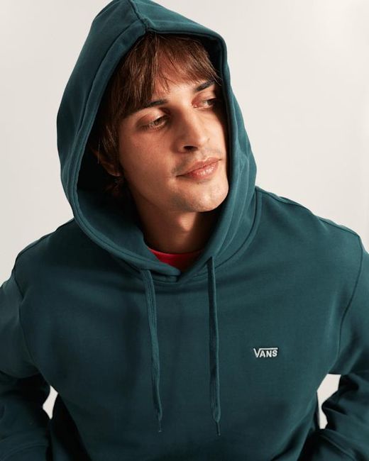 Vans Green Left Chest Ii Loose Pullover Hoodie for men