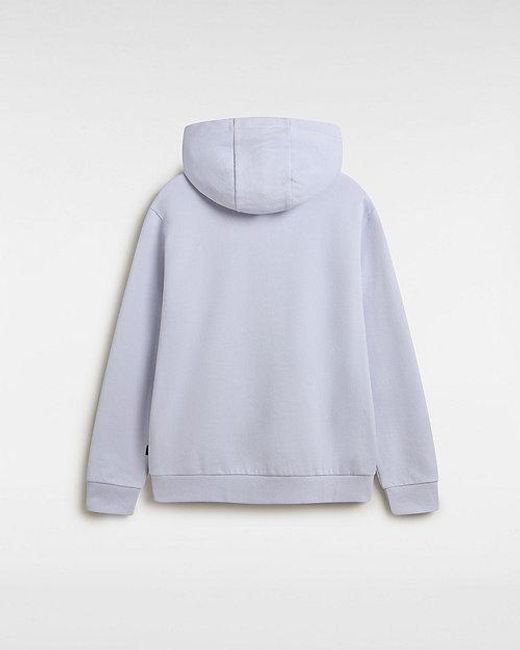 Vans Blue Essential Relaxed Pullover Hoodie for men