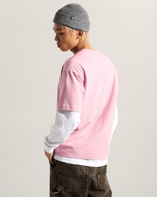 Vans Star Checker T-Shirt, Mann, Größe in Pink für Herren
