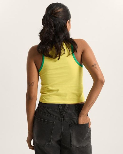 Vans Yellow Retro Speed Tank T-Shirt