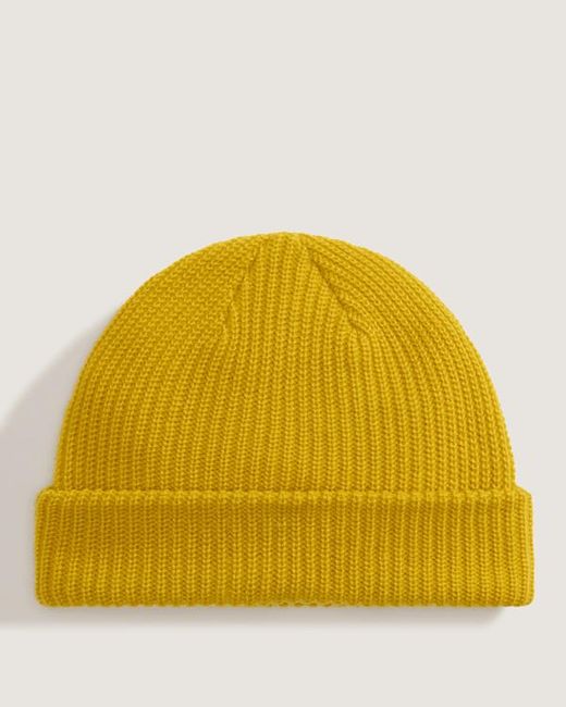 Vans Core Basic Beanie Mit Umschlag, Herren, Größe in Yellow für Herren
