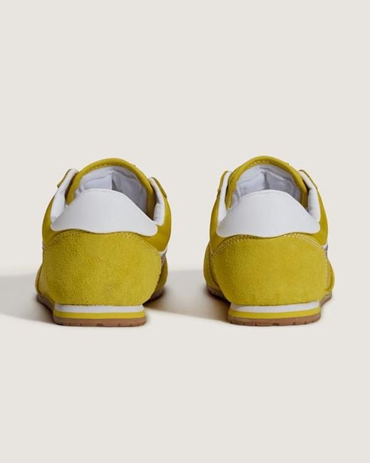 Vans Yellow Super Lowpro Shoes for men