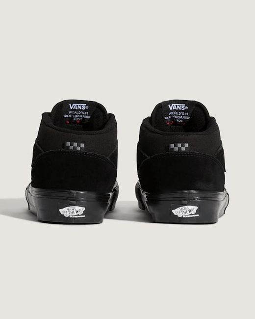 Vans Black Skate Half Cab Shoes for men