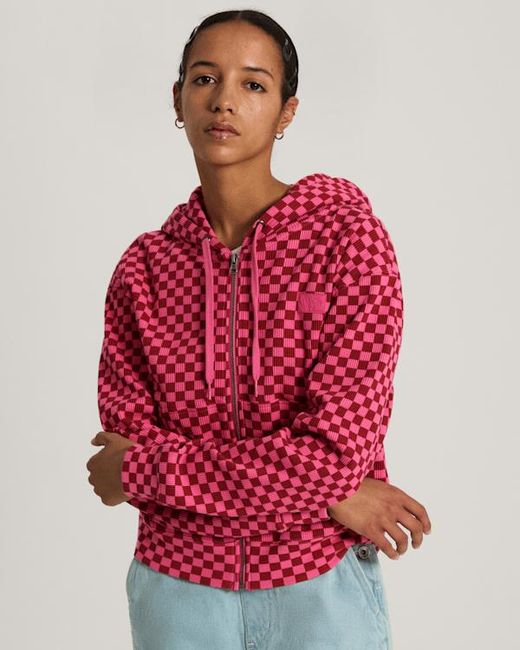 Vans Red Pierce Shrunken Full Zip