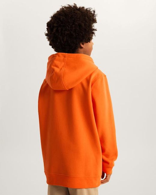 Vans Orange Style 76 Pullover Hoodie (8-14 Years)
