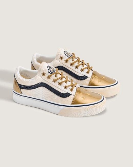 Vans Natural Youth Old Skool Kpop Demon Hunters Shoes (8-14 Years)