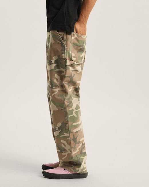 Vans Drill Chore Carpenter Loose Broek, Grootte in het Multicolor voor heren