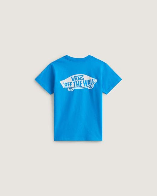 Vans Blue Little Kids Double Standard T-Shirt (8-14 Years)