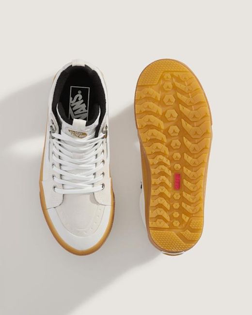 Zapatillas Aislantes Impermeables Sk8-Hi, Hombre, Talla Vans de hombre de color White