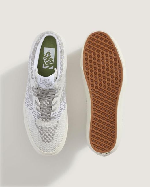Vans White Premium Half Cab Shoes for men