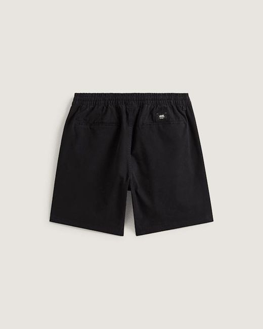 Vans Black Range Relaxed Elastic Shorts for men
