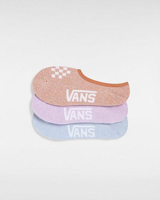 Vans White Classic Heathered Canoodle Socks
