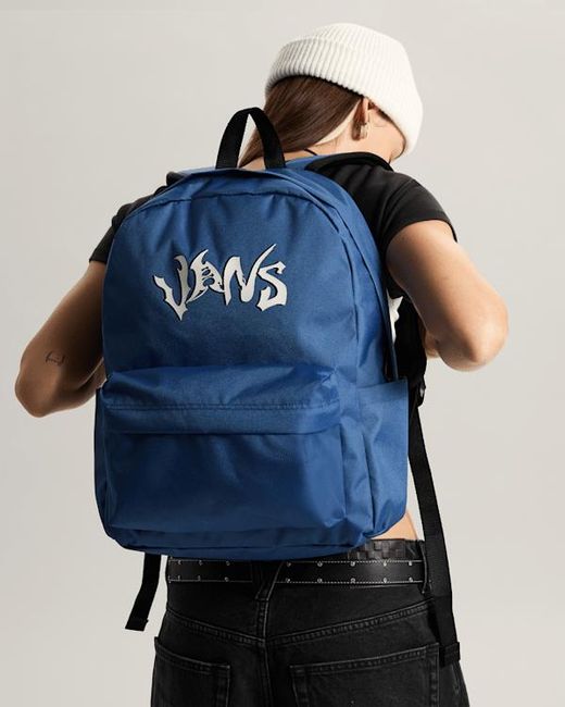 Vans Blue Old Skool Backpack for men